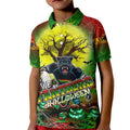We Are Panthers Halloween Kid Polo Shirt Pumpkin Scary Spooky Season - Aussie Hoodie