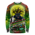 We Are Panthers Halloween Long Sleeve Shirt Pumpkin Scary Spooky Season - Aussie Hoodie