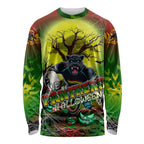 We Are Panthers Halloween Long Sleeve Shirt Pumpkin Scary Spooky Season - Aussie Hoodie
