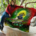 We Are Panthers Halloween Quilt Pumpkin Scary Spooky Season - Aussie Hoodie