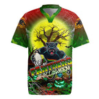 We Are Panthers Halloween Rugby Jersey Pumpkin Scary Spooky Season - Aussie Hoodie
