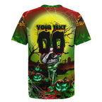 We Are Panthers Halloween Rugby Jersey Pumpkin Scary Spooky Season - Aussie Hoodie