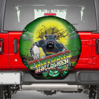 We Are Panthers Halloween Spare Tire Cover Pumpkin Scary Spooky Season - Aussie Hoodie