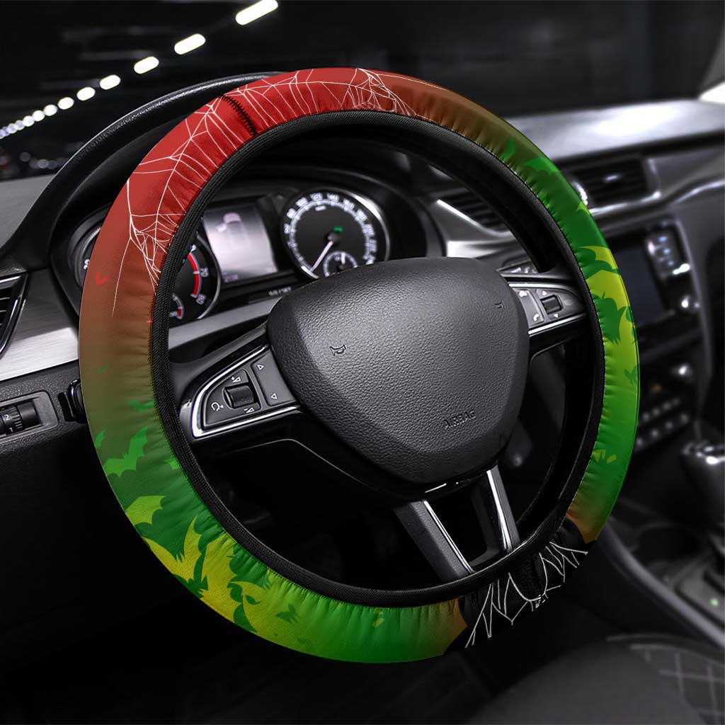 We Are Panthers Halloween Steering Wheel Cover Pumpkin Scary Spooky Season - Aussie Hoodie