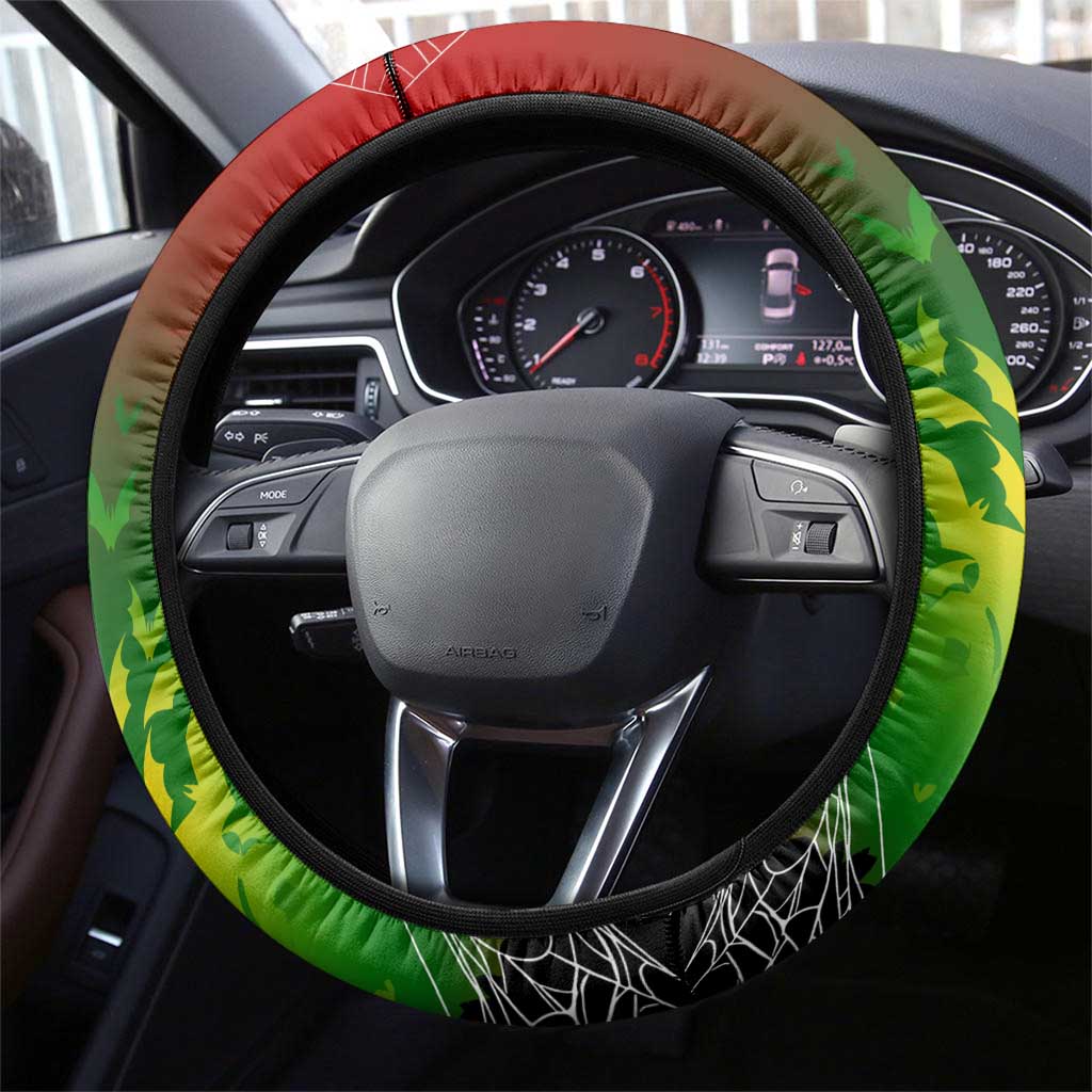 We Are Panthers Halloween Steering Wheel Cover Pumpkin Scary Spooky Season - Aussie Hoodie