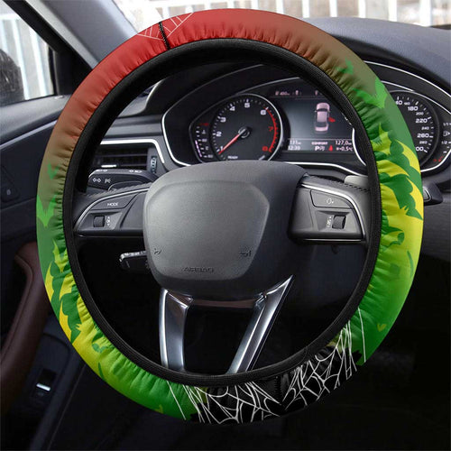 We Are Panthers Halloween Steering Wheel Cover Pumpkin Scary Spooky Season - Aussie Hoodie