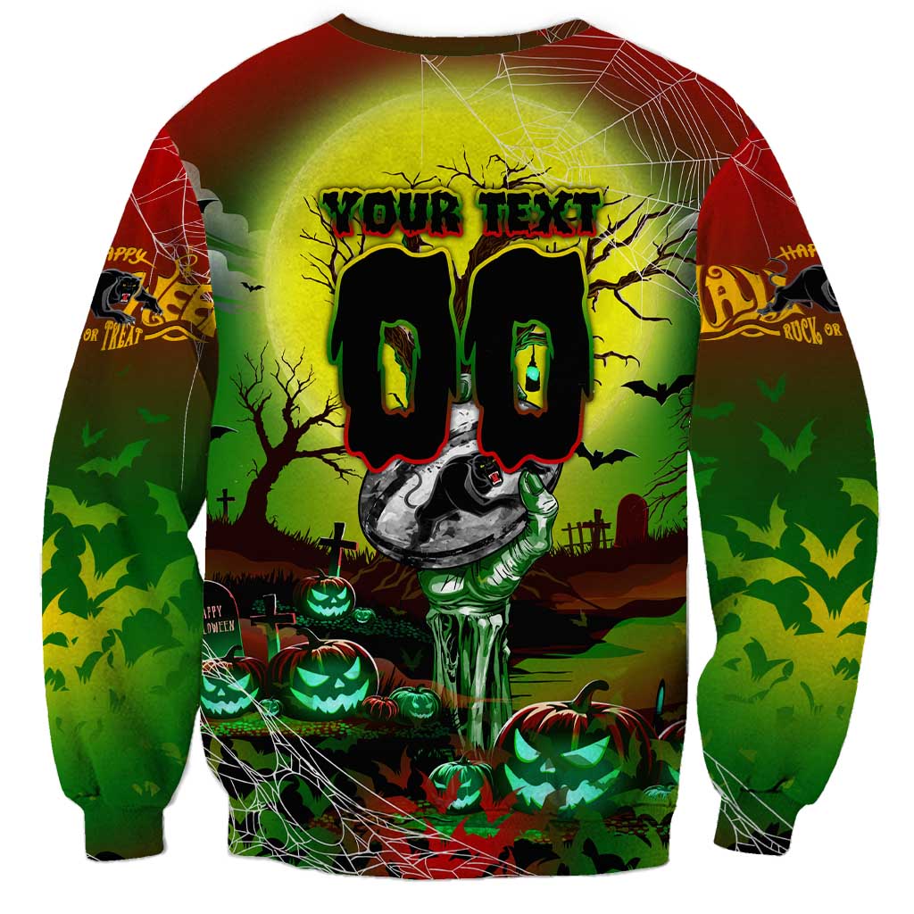 We Are Panthers Halloween Sweatshirt Pumpkin Scary Spooky Season - Aussie Hoodie