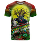 We Are Panthers Halloween T Shirt Pumpkin Scary Spooky Season - Aussie Hoodie