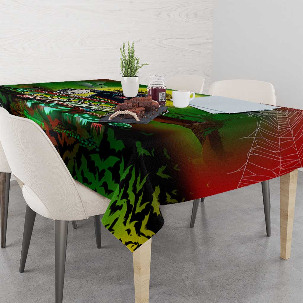We Are Panthers Halloween Tablecloth Pumpkin Scary Spooky Season - Aussie Hoodie