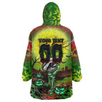 We Are Panthers Halloween Wearable Blanket Hoodie Pumpkin Scary Spooky Season - Aussie Hoodie