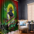 We Are Panthers Halloween Window Curtain Pumpkin Scary Spooky Season - Aussie Hoodie