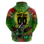 We Are Panthers Halloween Zip Hoodie Pumpkin Scary Spooky Season - Aussie Hoodie
