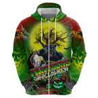 We Are Panthers Halloween Zip Hoodie Pumpkin Scary Spooky Season - Aussie Hoodie