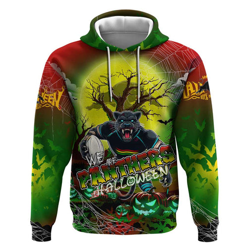 We Are Panthers Halloween Zip Hoodie Pumpkin Scary Spooky Season - Aussie Hoodie