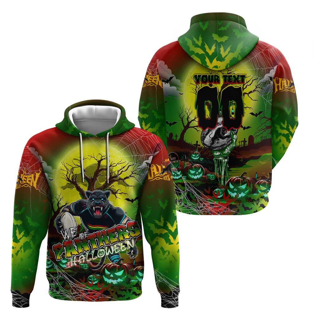 We Are Panthers Halloween Zip Hoodie Pumpkin Scary Spooky Season - Aussie Hoodie