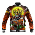 We Are Tigers Halloween Baseball Jacket Pumpkin Scary Spooky Season - Aussie Hoodie