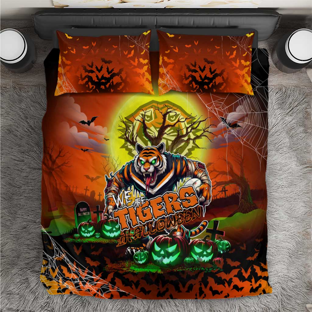 We Are Tigers Halloween Bedding Set Pumpkin Scary Spooky Season - Aussie Hoodie