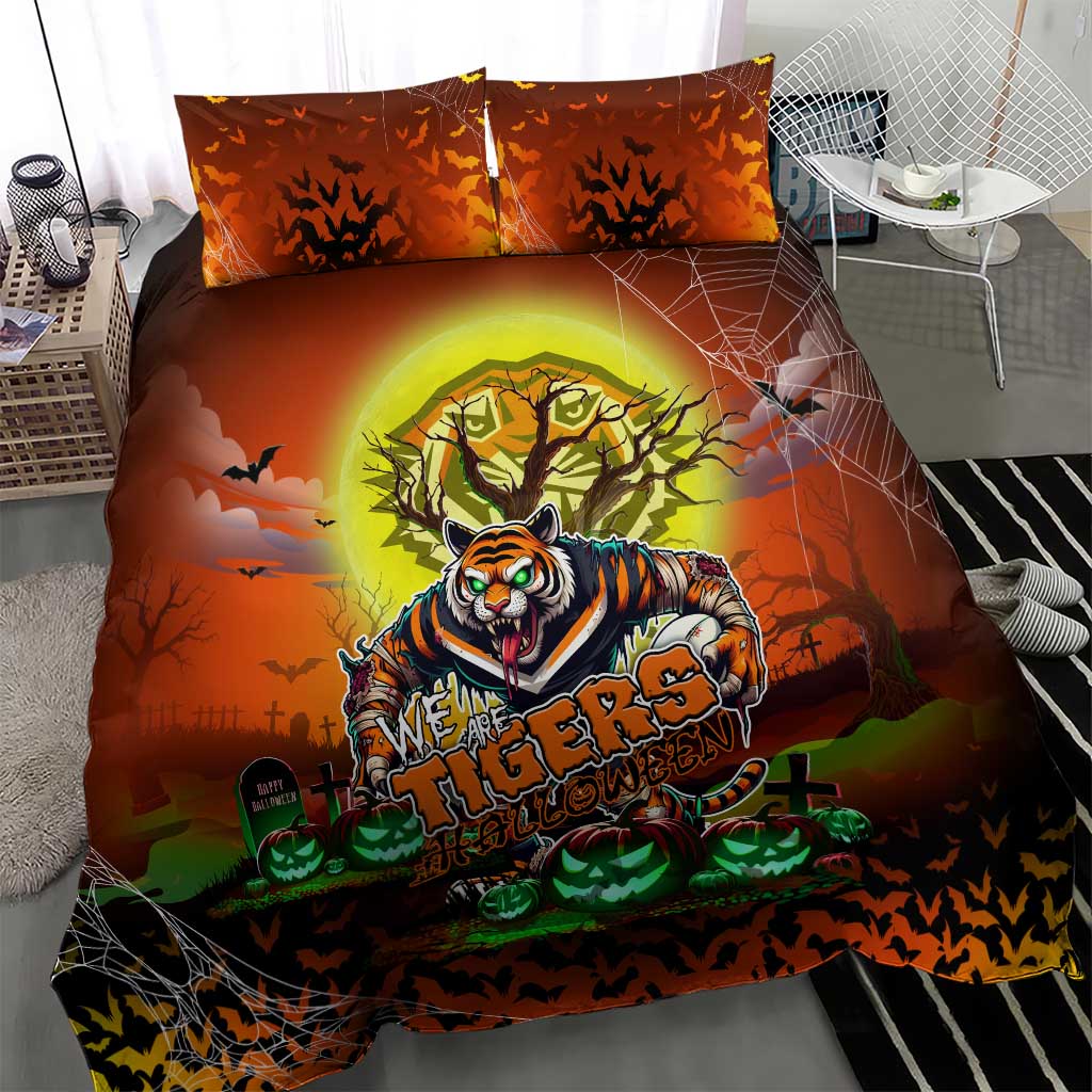 We Are Tigers Halloween Bedding Set Pumpkin Scary Spooky Season - Aussie Hoodie
