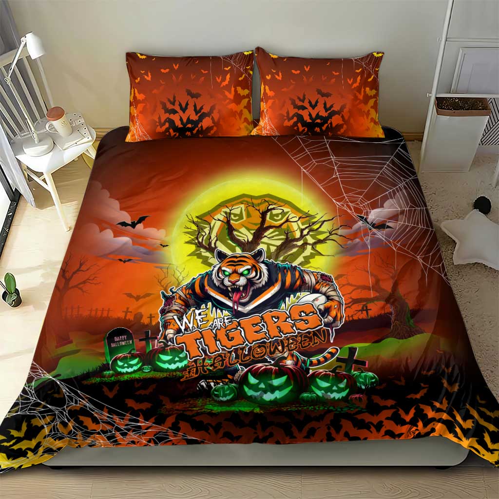 We Are Tigers Halloween Bedding Set Pumpkin Scary Spooky Season - Aussie Hoodie