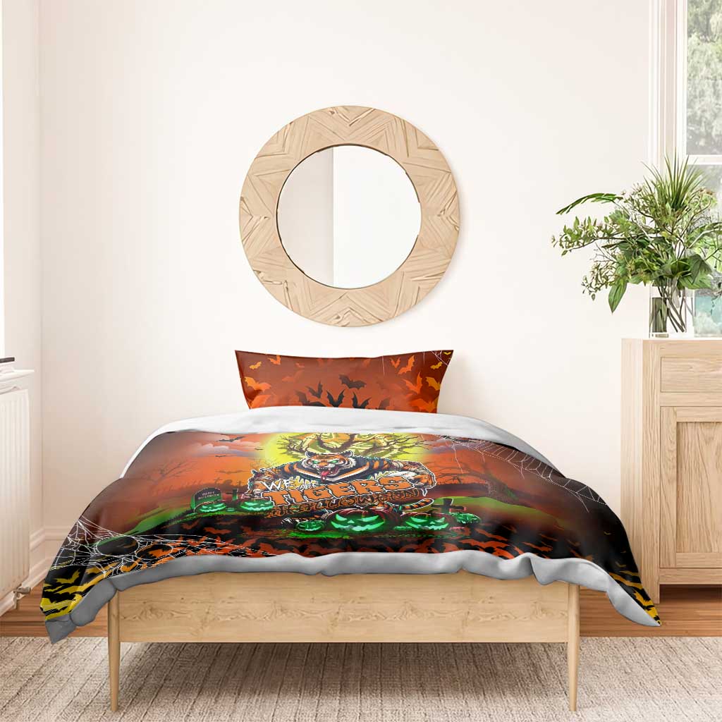 We Are Tigers Halloween Bedding Set Pumpkin Scary Spooky Season - Aussie Hoodie