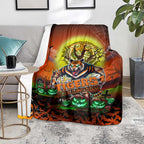 We Are Tigers Halloween Blanket Pumpkin Scary Spooky Season - Aussie Hoodie