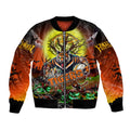 We Are Tigers Halloween Bomber Jacket Pumpkin Scary Spooky Season - Aussie Hoodie