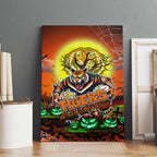 We Are Tigers Halloween Canvas Wall Art Pumpkin Scary Spooky Season - Aussie Hoodie