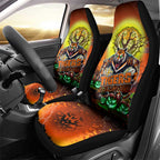 We Are Tigers Halloween Car Seat Cover Pumpkin Scary Spooky Season - Aussie Hoodie