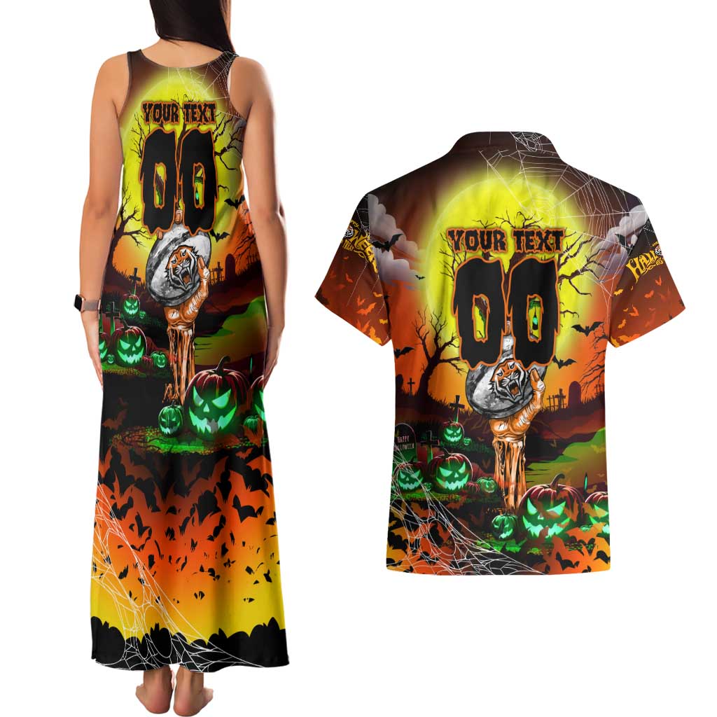 We Are Tigers Halloween Couples Matching Tank Maxi Dress and Hawaiian Shirt Pumpkin Scary Spooky Season - Aussie Hoodie