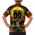 We Are Tigers Halloween Family Matching Mermaid Dress and Hawaiian Shirt Pumpkin Scary Spooky Season - Aussie Hoodie