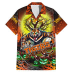 We Are Tigers Halloween Family Matching Mermaid Dress and Hawaiian Shirt Pumpkin Scary Spooky Season - Aussie Hoodie