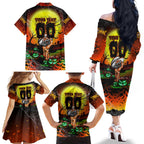 We Are Tigers Halloween Family Matching Off The Shoulder Long Sleeve Dress and Hawaiian Shirt Pumpkin Scary Spooky Season - Aussie Hoodie
