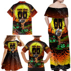 We Are Tigers Halloween Family Matching Off Shoulder Maxi Dress and Hawaiian Shirt Pumpkin Scary Spooky Season - Aussie Hoodie