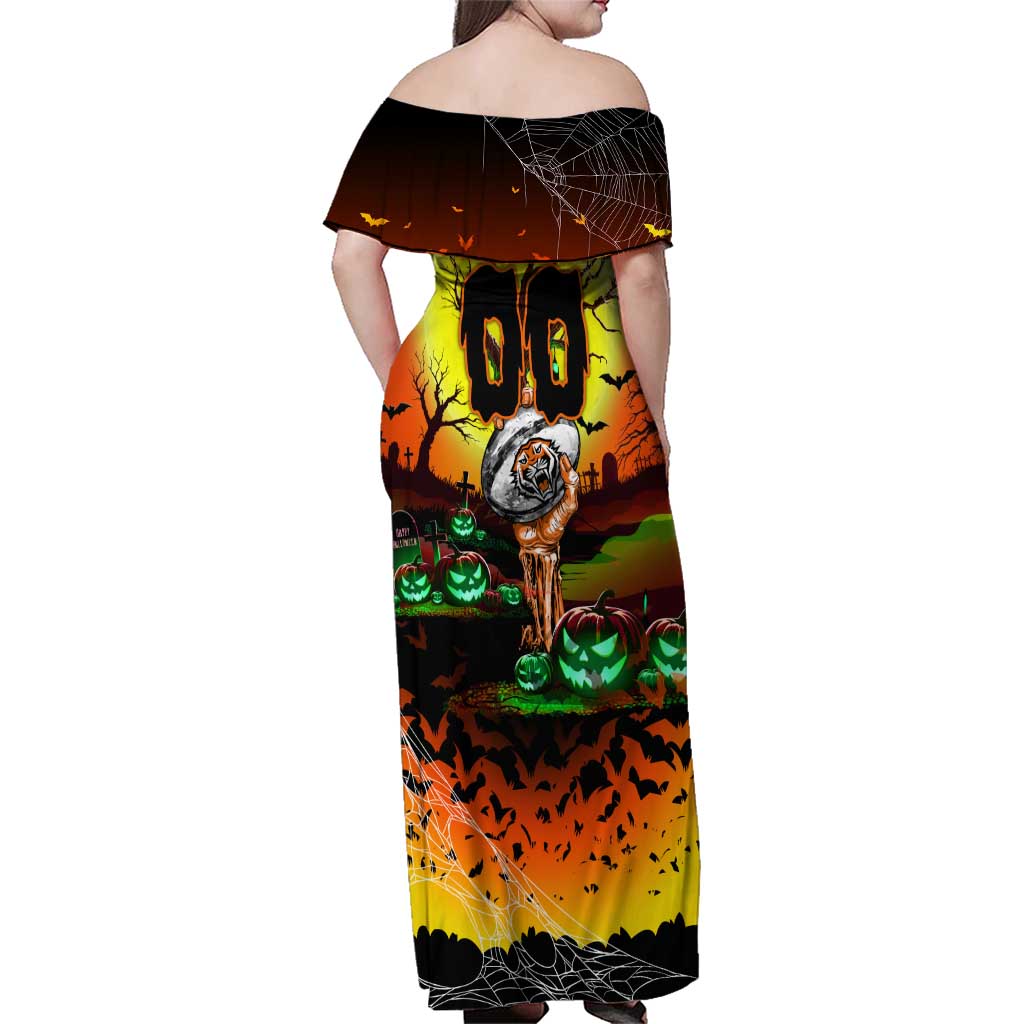 We Are Tigers Halloween Family Matching Off Shoulder Maxi Dress and Hawaiian Shirt Pumpkin Scary Spooky Season - Aussie Hoodie