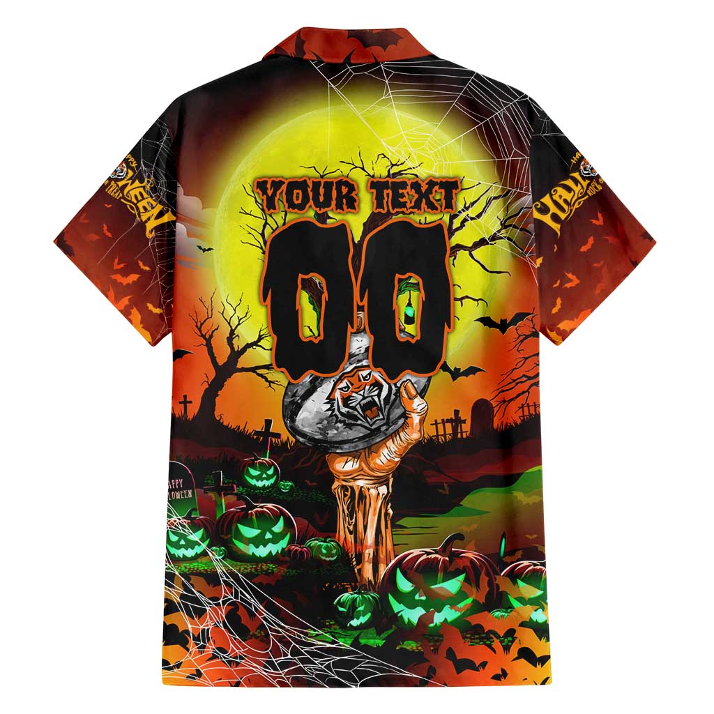 We Are Tigers Halloween Family Matching Puletasi and Hawaiian Shirt Pumpkin Scary Spooky Season - Aussie Hoodie