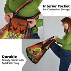 We Are Tigers Halloween Grocery Bag Pumpkin Scary Spooky Season - Aussie Hoodie