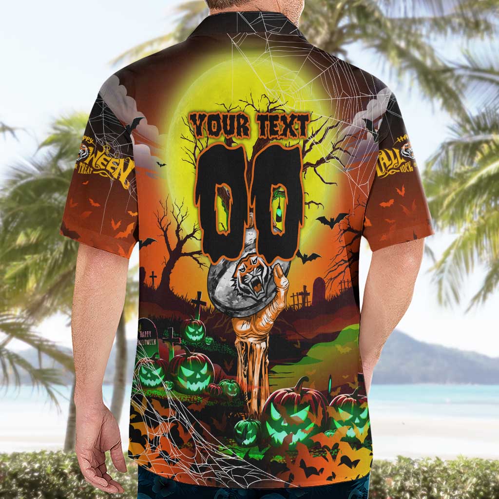 We Are Tigers Halloween Hawaiian Shirt Pumpkin Scary Spooky Season - Aussie Hoodie