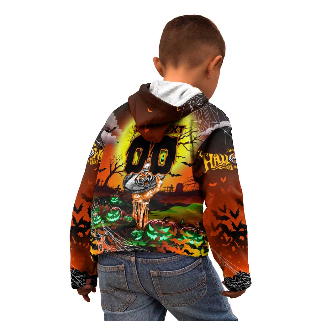 We Are Tigers Halloween Kid Hoodie Pumpkin Scary Spooky Season - Aussie Hoodie