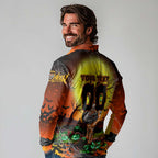 We Are Tigers Halloween Long Sleeve Polo Shirt Pumpkin Scary Spooky Season - Aussie Hoodie