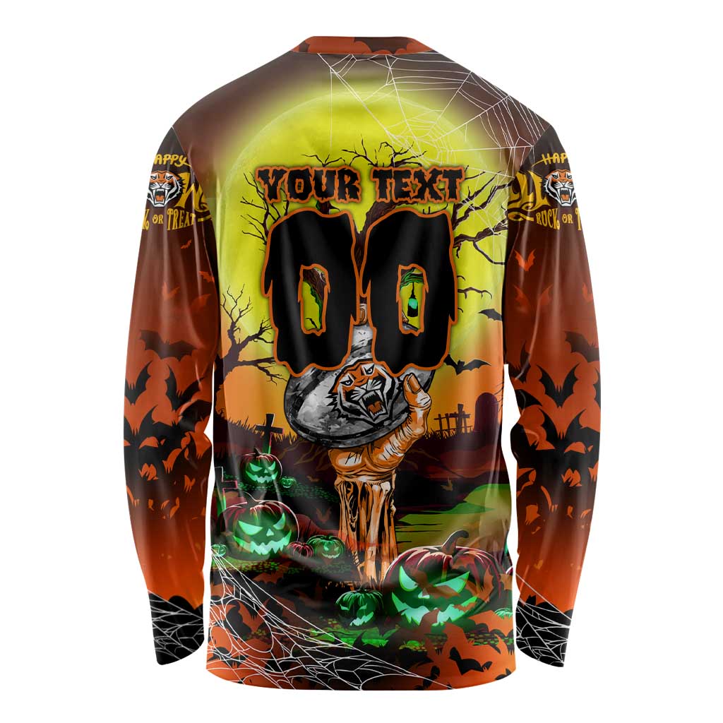 We Are Tigers Halloween Long Sleeve Shirt Pumpkin Scary Spooky Season - Aussie Hoodie