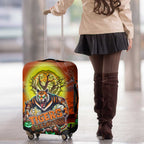We Are Tigers Halloween Luggage Cover Pumpkin Scary Spooky Season - Aussie Hoodie