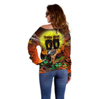 We Are Tigers Halloween Off Shoulder Sweater Pumpkin Scary Spooky Season - Aussie Hoodie
