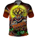 We Are Tigers Halloween Polo Shirt Pumpkin Scary Spooky Season - Aussie Hoodie