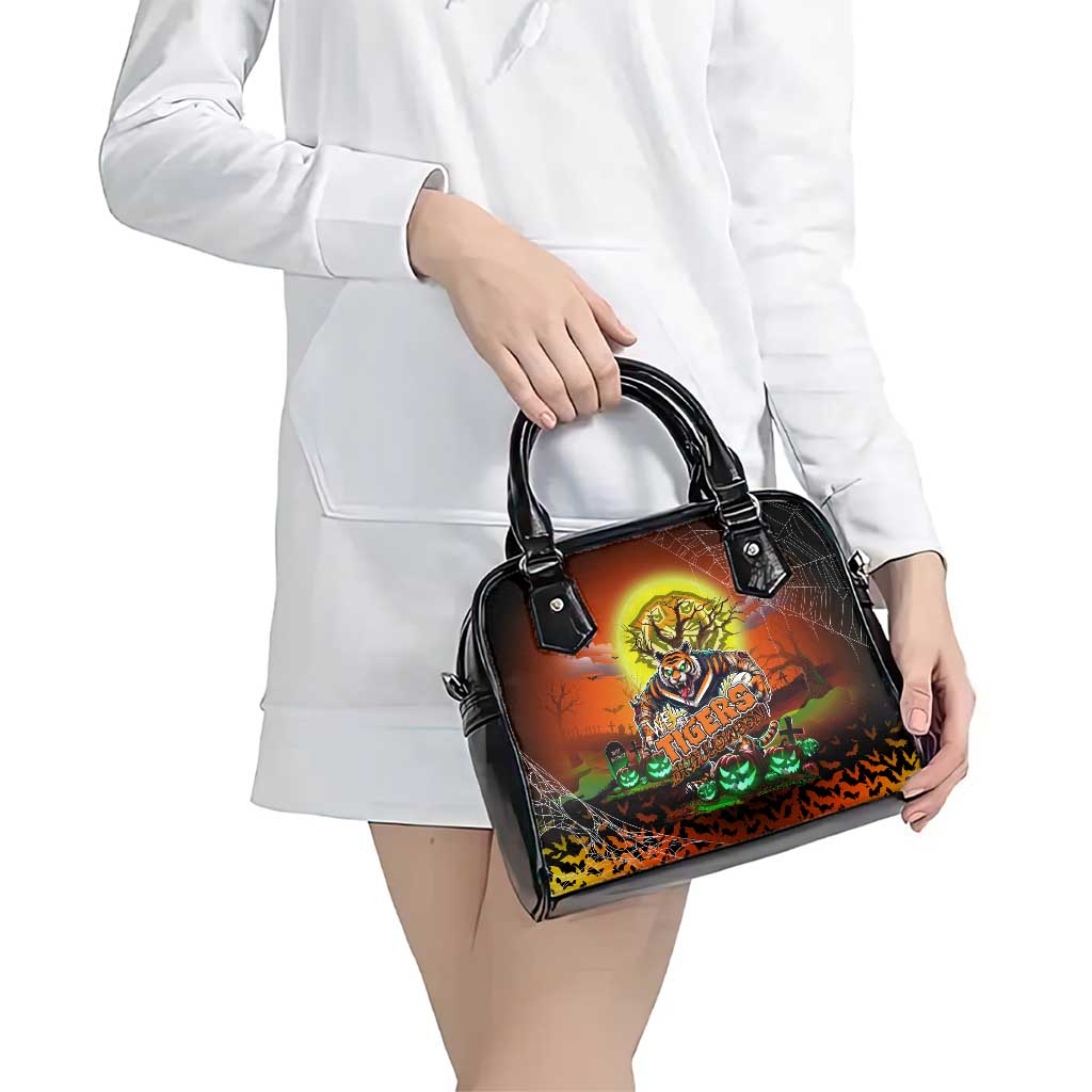 We Are Tigers Halloween Shoulder Handbag Pumpkin Scary Spooky Season - Aussie Hoodie