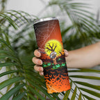 We Are Tigers Halloween Skinny Tumbler Pumpkin Scary Spooky Season - Aussie Hoodie