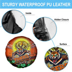 We Are Tigers Halloween Spare Tire Cover Pumpkin Scary Spooky Season - Aussie Hoodie
