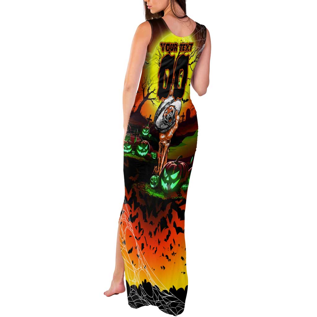 We Are Tigers Halloween Tank Maxi Dress Pumpkin Scary Spooky Season - Aussie Hoodie
