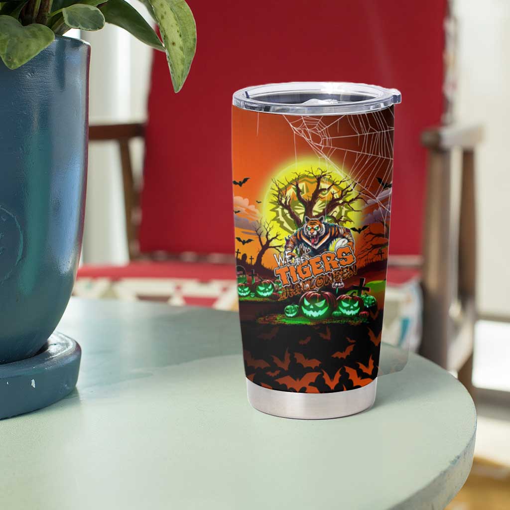We Are Tigers Halloween Tumbler Cup Pumpkin Scary Spooky Season - Aussie Hoodie