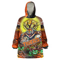 We Are Tigers Halloween Wearable Blanket Hoodie Pumpkin Scary Spooky Season - Aussie Hoodie