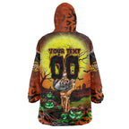 We Are Tigers Halloween Wearable Blanket Hoodie Pumpkin Scary Spooky Season - Aussie Hoodie